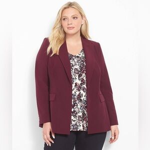 NWT Lane Bryant Perfect Drape One-button Blazer